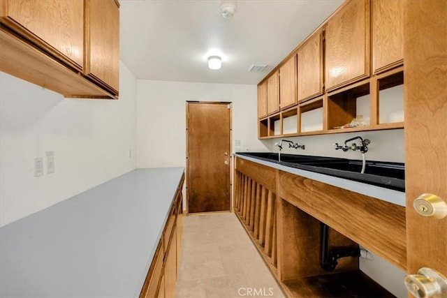 kitchen featuring sink