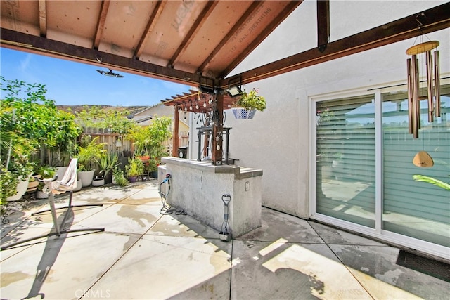 view of patio / terrace