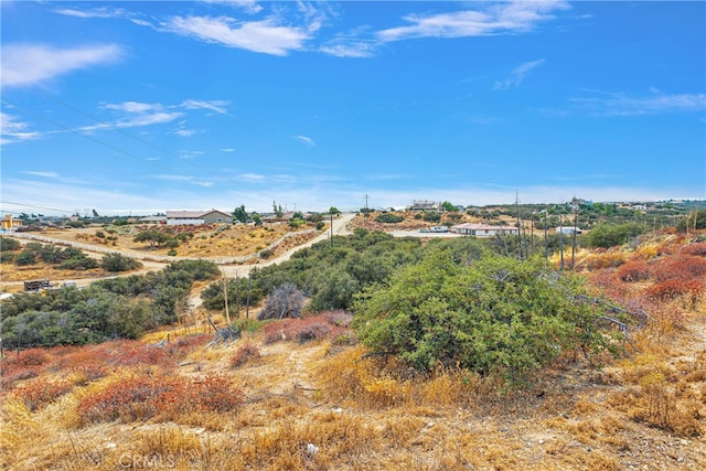 property view of mountains with a rural view