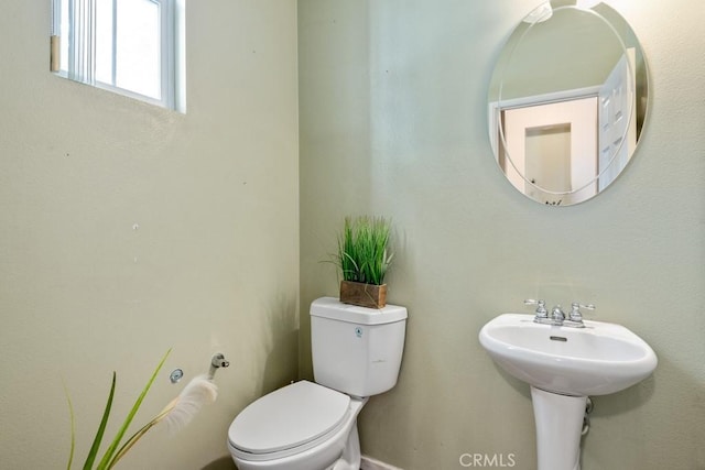 bathroom with toilet