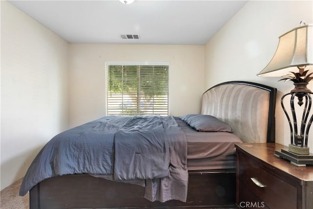 bedroom featuring carpet flooring