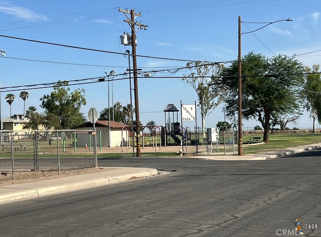 view of road