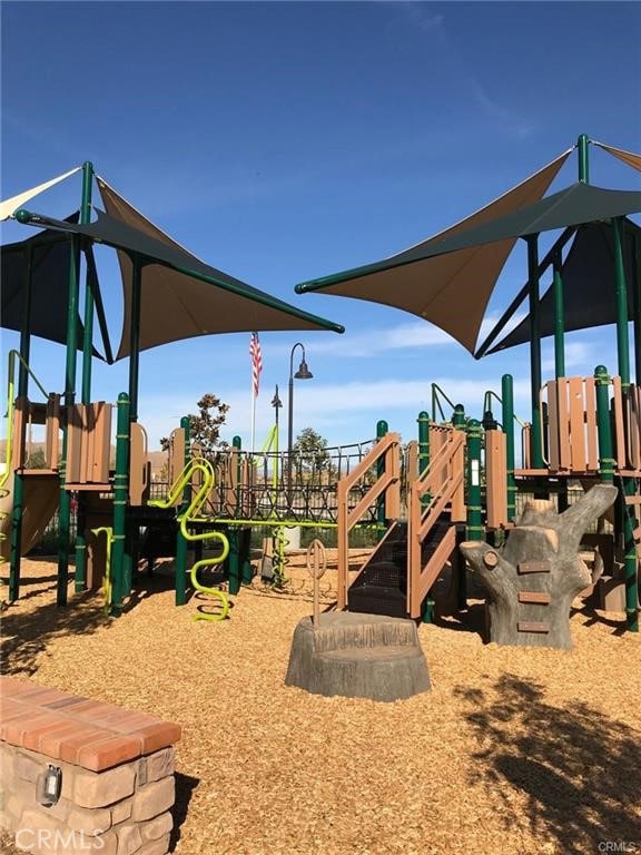 view of play area