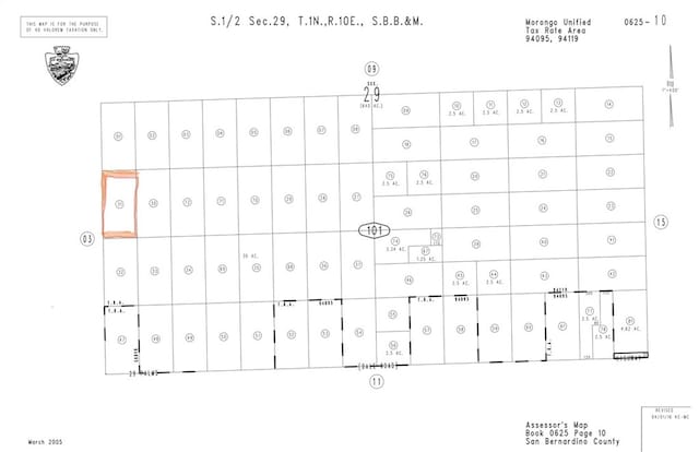 0 Pinto Mountain Rd Unit 29, Palms CA, 92277 land for sale