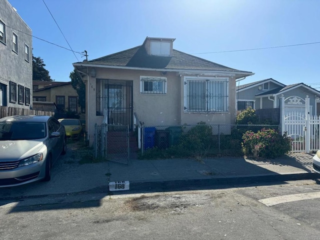 view of bungalow-style house