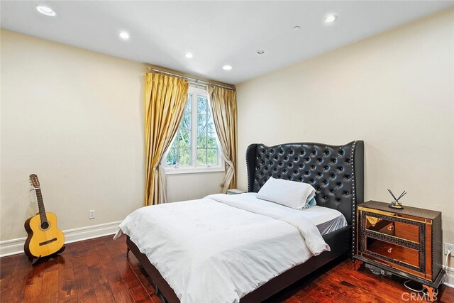 11755 Collar Ave, Tustin, CA 92782 - bedroom featuring wood-type flooring and recessed lighting