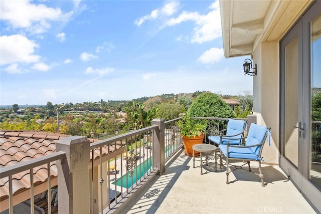 11755 Collar Ave, Tustin, CA 92782 - balcony featuring view of pool