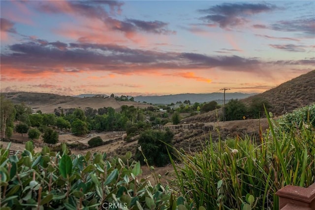 property view of mountains