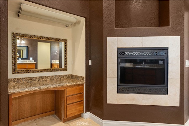 bathroom featuring tile patterned floors