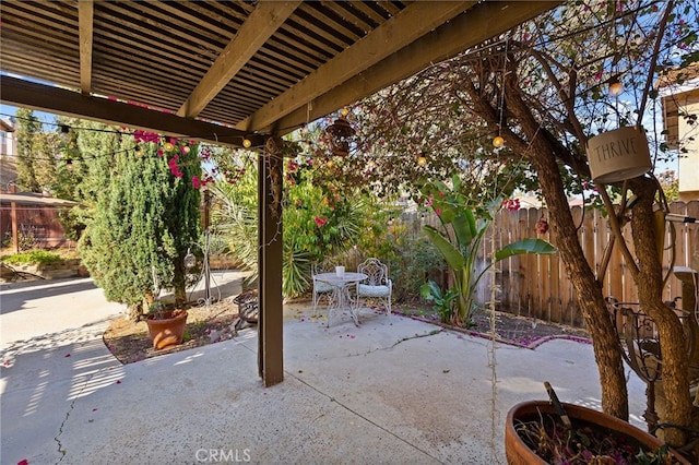 view of patio / terrace