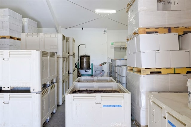 view of laundry room