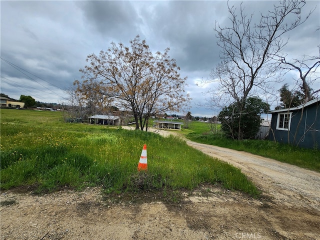 view of road