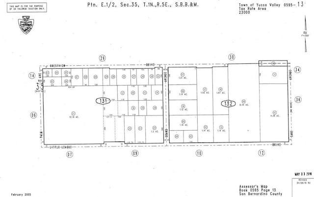 56593 Sunnyslope Dr, Yucca Valley CA, 92284 land for sale