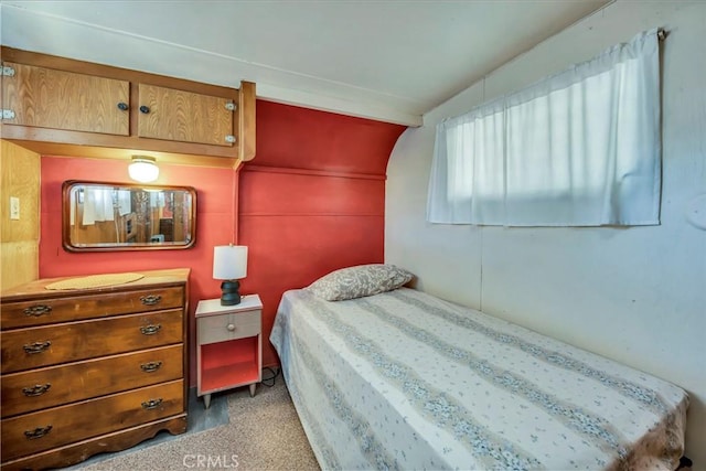 bedroom featuring carpet flooring