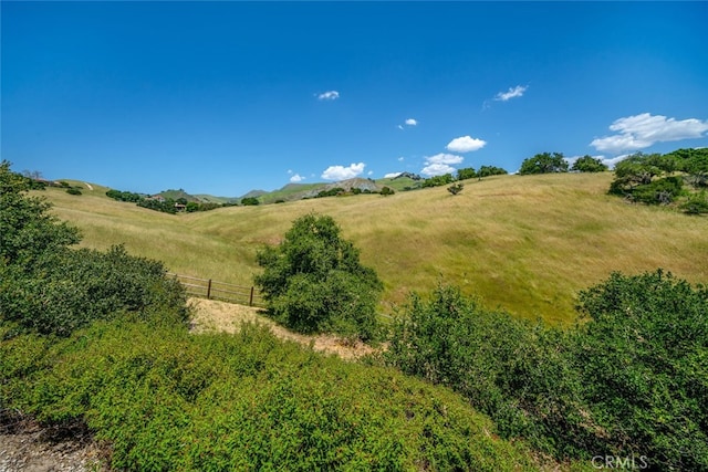 view of local wilderness featuring a rural view