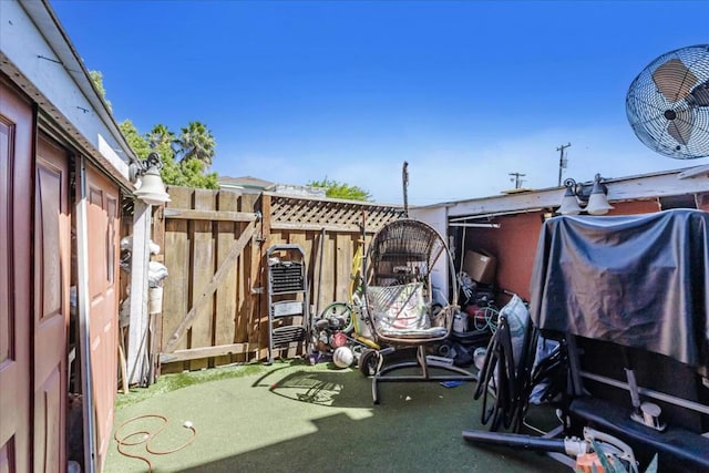 view of patio