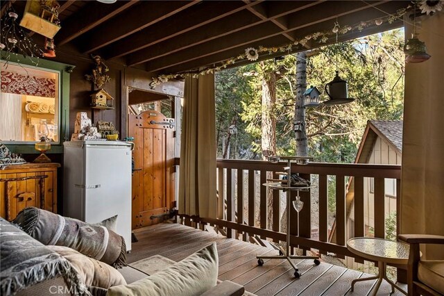 179 Golf Course Rd, Lake Arrowhead, CA 92317 - view of deck