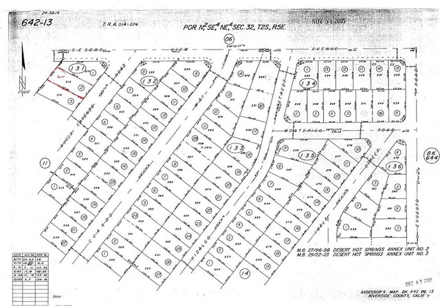 0 Agua Cayendo Rd, Desert Hot Springs CA, 92240 land for sale