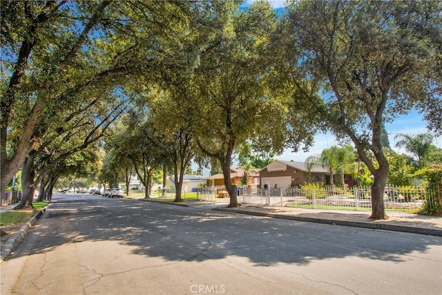 view of street