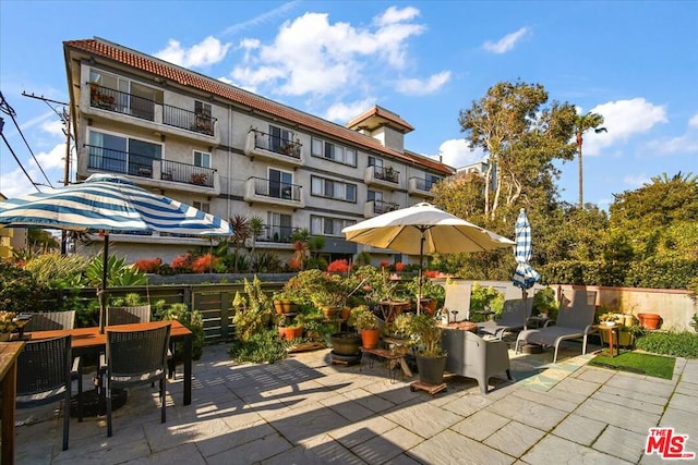 view of patio