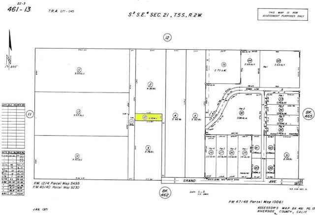 0 Grand Ave, Winchester CA, 92596 land for sale