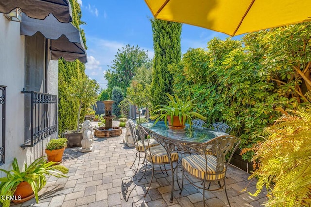 view of patio / terrace