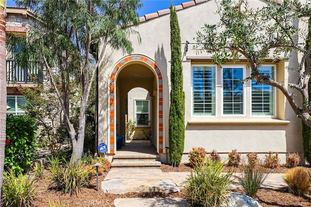 view of entrance to property