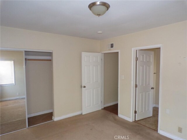 4066 Tenango Rd, Claremont, CA 91711 - unfurnished bedroom with carpet flooring, visible vents, a closet, and baseboards
