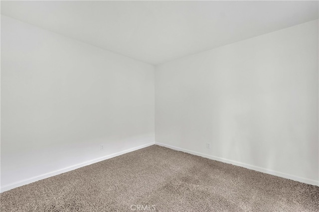 spare room featuring carpet floors