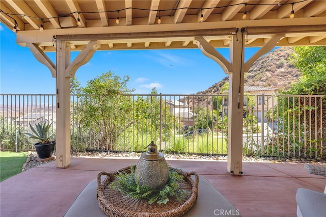 view of patio / terrace