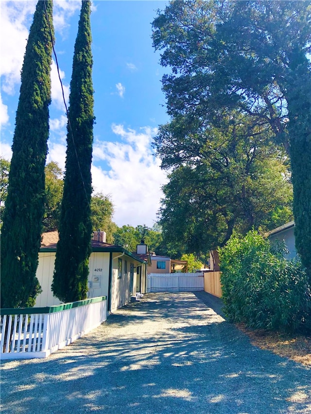 view of street