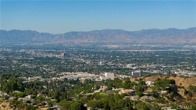 view of mountain feature