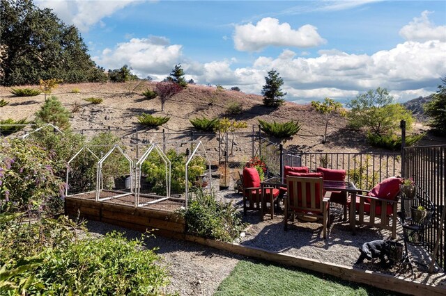 deck with a patio area