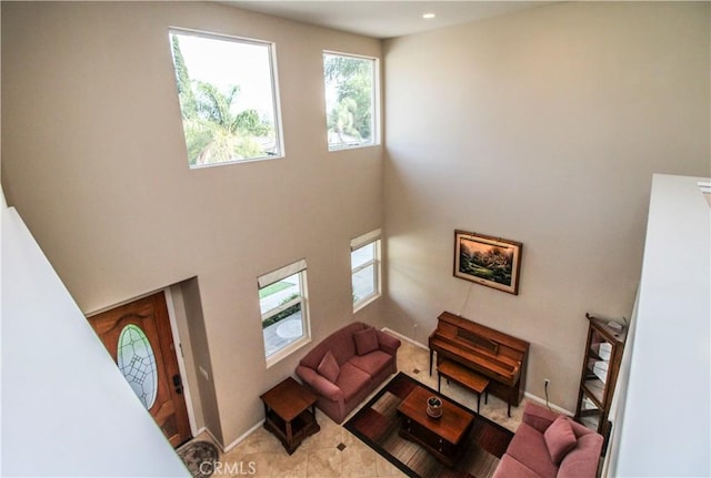 view of living room