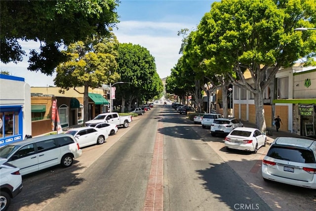 view of street