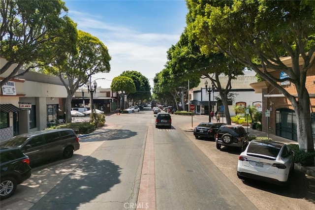 view of street