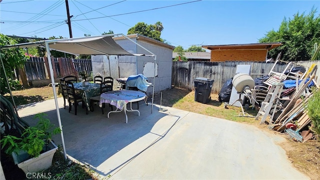 view of patio