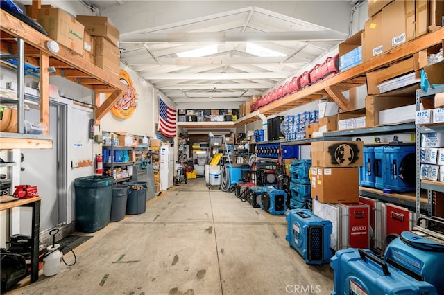 view of storage room