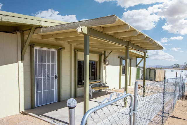 view of patio