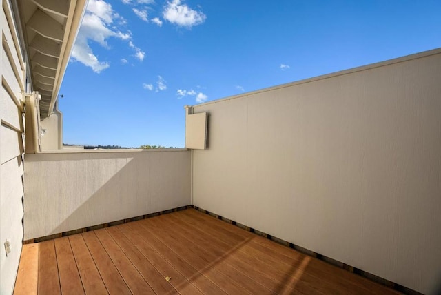 view of patio / terrace featuring a balcony