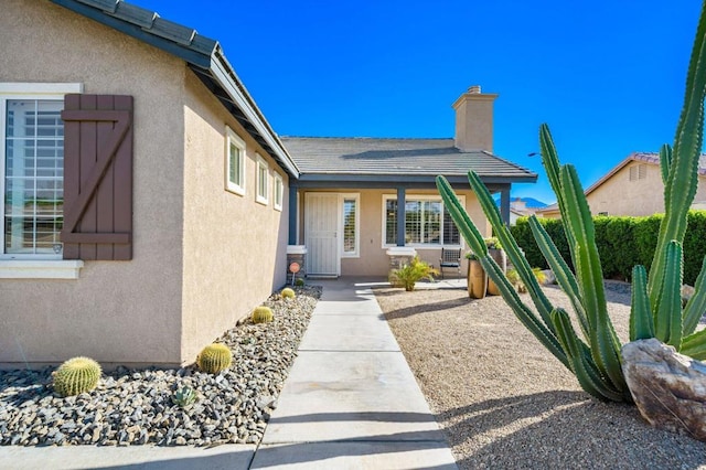 view of property entrance