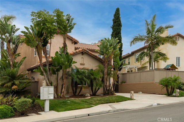 view of mediterranean / spanish home