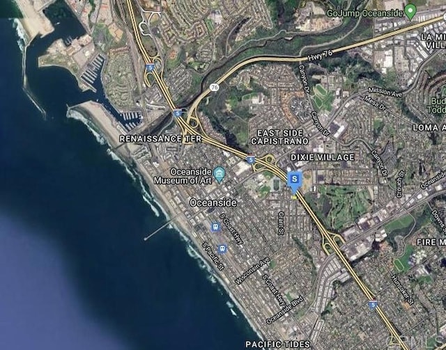 341 Brooks, Oceanside, CA 92054 - map of property location