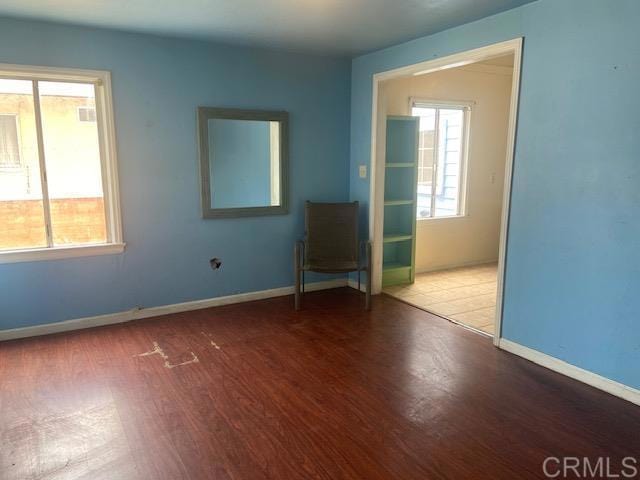 341 Brooks, Oceanside, CA 92054 - spare room with wood finished floors