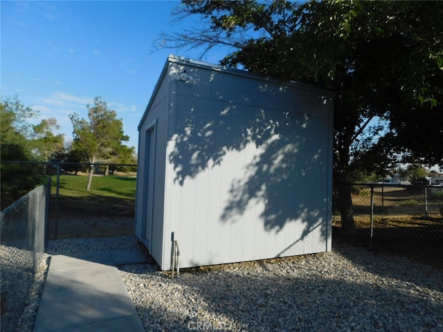 view of outdoor structure