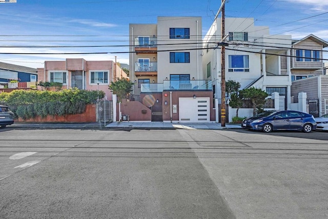 exterior space with a balcony