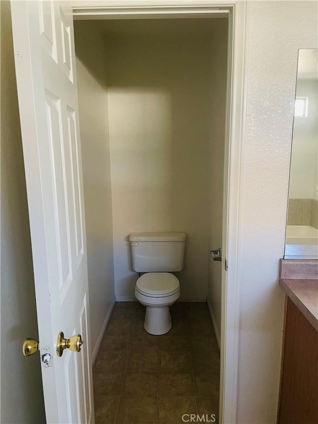 bathroom with toilet