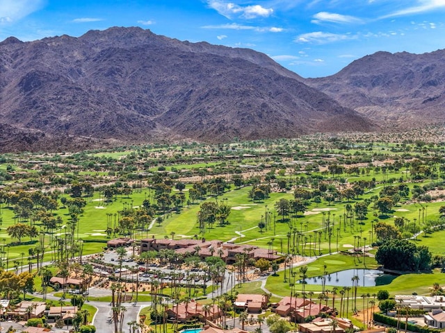 property view of mountains with a water view