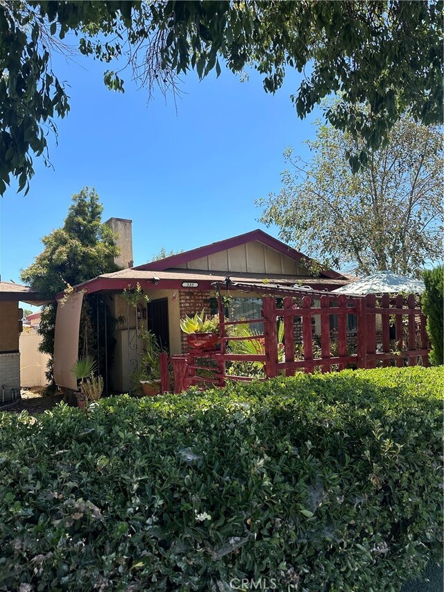 view of front of house