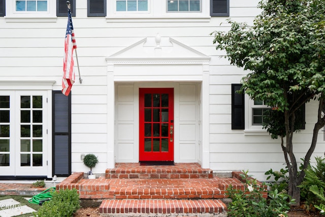 view of entrance to property